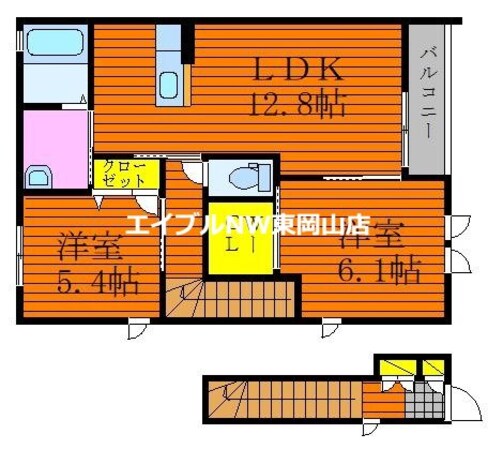 シャーメゾン　アドニス　Ⅲ棟の物件間取画像